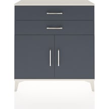 Arges Şifonyer Tek Raflı 2 Çekmeceli 2 Kapaklı 88x30x96 Aytaş... Aytaşı