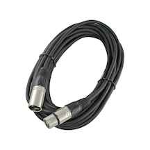 10 Metre Xlr 3 Pin Erkek - Dişi Dengeli Mikrofon Mikser Ses Kablo