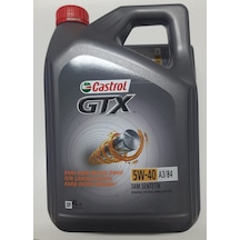 Castrol GTX 5W-40 Sentetik Motor Yağı 4 L