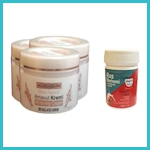 Bezos Süper Three Brand Vücut Kremi 100 Ml Arnavut Kremi3 Adet + Rus Merhemi 50 Ml 1 Adet Dfnbez
