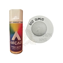 Akçalı Gümüş Gri Sprey Boya 400 ML - 802 Akçalı Gümüş Gri Sprey Boya 400 ML - 802