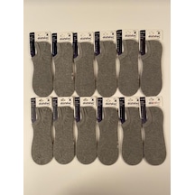 5558 DÜNDAR ERKEK SNEAKER GRİ 12 Lİ Yeşil