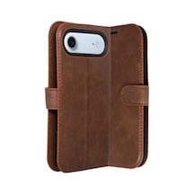 Newface Apple Apple iPhone Uyumlu  17 Air Trend S Plus Kapaklı Kılıf - Taba