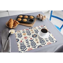 Turkıshrug Kıngdom 30x40 Renkli Supla Sofra Altlığı Polyester