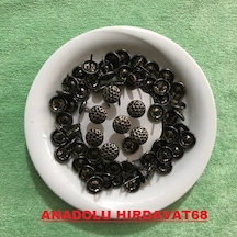 Kabara Raptiye Koltuk Çivisi Antik Eskitme Petek Çapı 11 MM 50Adet
