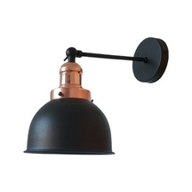 Dylight Retro Siyah Bakır Duylu Metal Dekoratif Mafsallı Duvar A Siyah