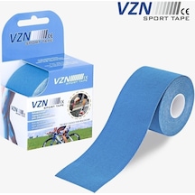 Sport Tape Mavi Renk Kinezyo Sporcu Bandı  Bandı 5 Metre X 5 Cm