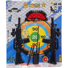 Fab 235 Kartela Tüfekli Polis Oyun Seti  -Prestij