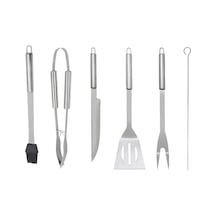 9 Adet Paslanmaz Çelik Barbekü Izgara Araçları