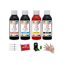 Hp Deskjet 3050a / 3510 Yazıcı Uyumlu Dolum Seti 4 X 100 Ml