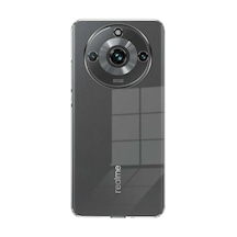 Realme 11 Pro Kılıf Lüx Şeffaf Silikon 0.2M-Çok Renkli