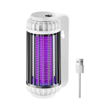 Mufunye Usb Şarjlı Duvara Monte Ve Masa Üstü Sivrisinek Tuzak Lambası - Toksik Olmayan Elektrikli Böcek Öldürücü İle Sıc