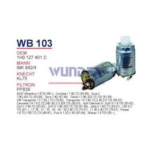 Wunder Wb103 Mazot Filtresi - Volkswagen Transporter T4 - Caddy E 540120633