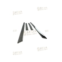 Ford Fiesta 5 Hb /3d 2002 2006 Yan Kapı Çıtası 4 Prç. P. Çelik