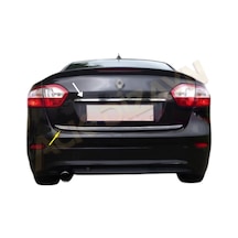 Renault Fluence 2'li Arka Krom Seti Bagaj Çıtası+ Bagaj Alt Çıtası A+ Paslanmaz