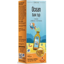 Orzax Ocean Omega3 Şurup 150 Ml - Portakal