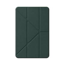 Newface Apple Uyumlu İpad Air 11 2026 Mera Kalemlikli Tablet Kılıfı - Koyu Yeşil