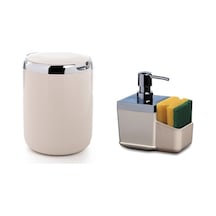 Primanova Pasifik Toskana İki Parça Mutfak Seti Bej