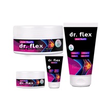 Dr.flex Tüp+kavanoz Vücut Masaj Kremi 2li Set Omega3lü Kolajenli Bamya Tohumu Ardıç Ve Kuyruk Yağlı