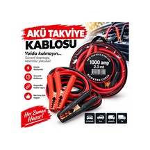 Teknoparts Akü Takviye Kablosu 1000 A 2.3 M