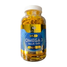 Alftamin Plus Omega 3 Takviye Edici Gıda 200 Softjel Kapsül