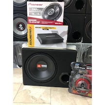 Jbl Cs-1214 30cm Bass Soudmax 4 Kanalı Anfi Pıoneer 16cm Hoparlör