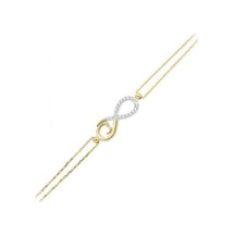 Sembolgold Sonsuz Altın Zincir Bileklik Sg42-979 Sarı Altın