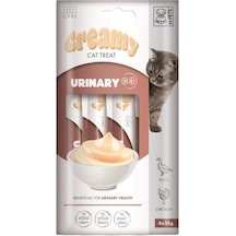 M-pets Creamy Urinary Tavuklu Ve Ördekli Kedi Ödülü 4x15 Gr