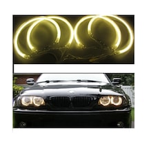 Bmw E36 Ccfl Sarı Renk Angel Eyes Encıl Halka Ancil Seti 4 Ade