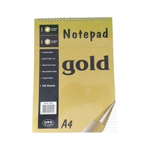 Lızy Gold Bloknot Üstten Spiralli A4 100 Yp Çizgili Karışık