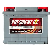 President 12V 60 Amper 540A EN Akü