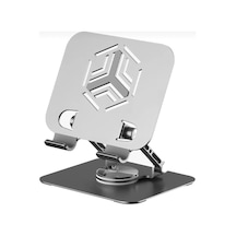 Store Tablet Standı Katlanabilir Alüminyum Alaşımlı Yüksek Dayanıklı Malzeme Kaymaz Ayarlanabilir Çok Amaçlı Fonksiyonel İpad Uyumlu 8-17 İnç Stant Zr755