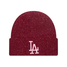 New Era La Dodgers Marl Geniş Manşetli Bordo Bere 60427217 Bordo