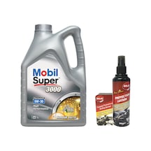 Mobil Super 3000 Formula R 5W-30 Renault Araç Motor Yağı 5 L + Gojo Araç Bakım Seti