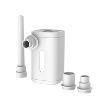 Springsun Kabınca Otomatik Şarjlı Hava Pompa Ve Aydınlatma Fonksiyonlu 4.7 İnç Kalın, Su Geçirmez, Hafif野营帐睡垫 Beyaz