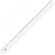 Hatas 50 Cm Plastik Cetvel Çok Renkli