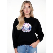Doğa Unisex Sweatshirt Siyah Doğa Unisex Sweatshirt Siyah