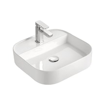 Lena E-5408 Tezgah Üstü Porselen Lavabo