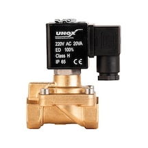 Unox Genel Maksat 0,5 - 40Bar Normalde Kapalı Solenoid Valf