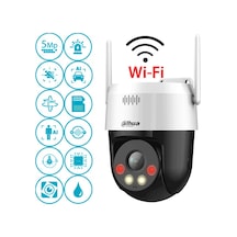 Dahua P5as-pv 5mp Wi-fi Dış Mekan Pt Hareketli Güvenlik Kamerası - Renkli Gece Görüş, İnsan