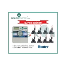 Hunter Xcore Xc-801 Kontrol Ünitesi + Pgv100 Selenoid Vana Seti