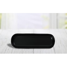 Keramika Kayık Noyan 26x9 Cm Mat Siyah 956