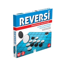 Reversi +5 Yaş İçin 2 Oyunculu Eğlenceli Strateji Zeka Taş Kutu Oyunu Standart