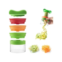 3'ü 1 Arada Sebze Spiral Kesici, Elde Taşınabilir Sebze Doğrayıcı Diğer