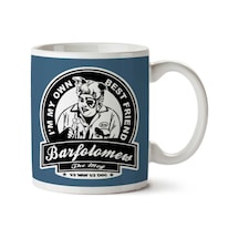 Barfolomew The Mog Spaceballs İki Tarafı Baskılı Kupa Bardak Çok Renkli