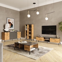 Robinhome Robin Home Troya Serisi Tv Ünitesi Orta Sehpa Konsol Kitaplık