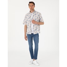 Pierre Cardin Erkek Mavi Pantolon Jean 50302743-vr036 Mavi