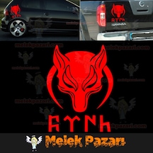 Börü Ve Göktürkçe Türk Oto Sticker, Araba Sticker