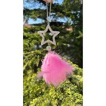 Araba Dikiz Ayna Süsü Taşlı Ayna Süsü Yıldız Renkli Koleksiyon