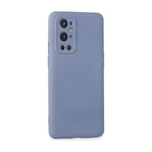 One Plus 9 Pro Kılıf Nano İçi Kadife Silikon - Mor 0.2M-Çok Renkli